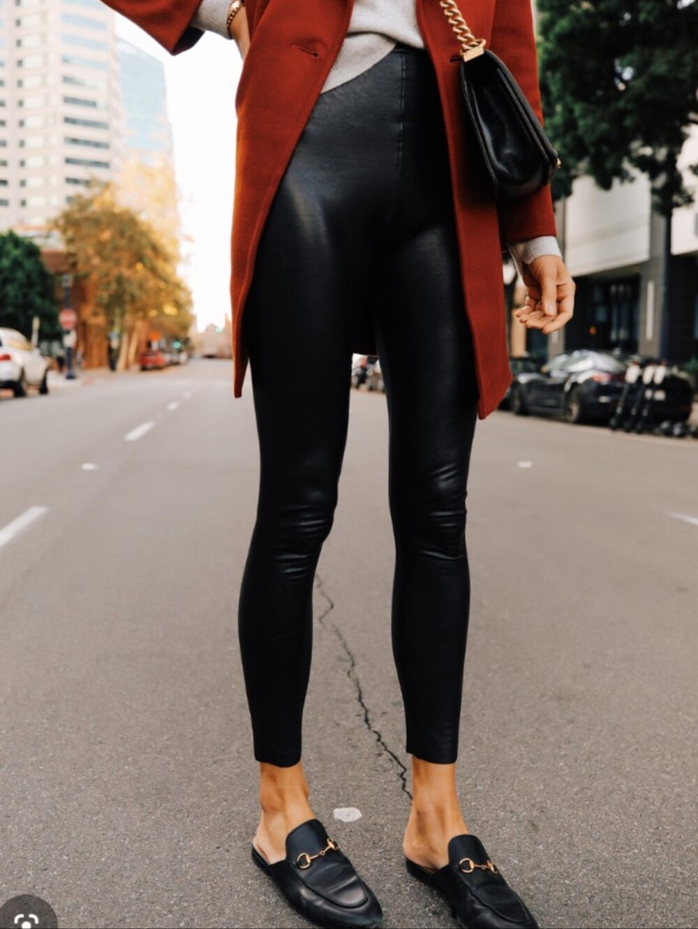 Commando Faux Leather Leggings NWT High Rise Smoothing